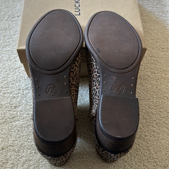 NWT Lucky Brand Bashina Leopard Ankle Boots Size 8 - Picture 8 of 9